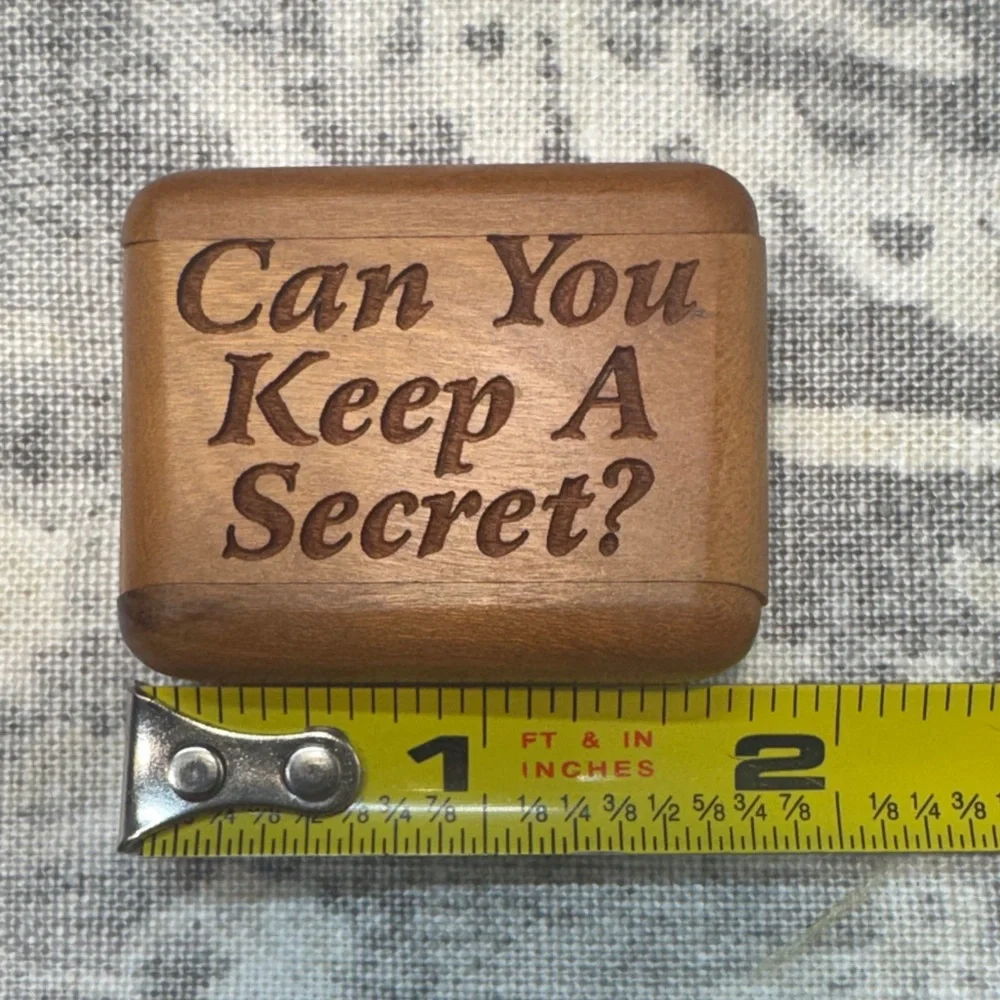 Wooden Secret Message Box - Picture 7 of 11
